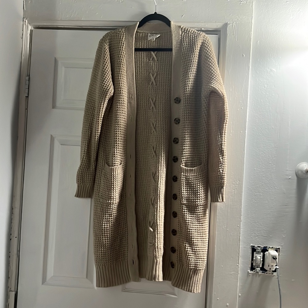 Button up cardigan or sweater dress